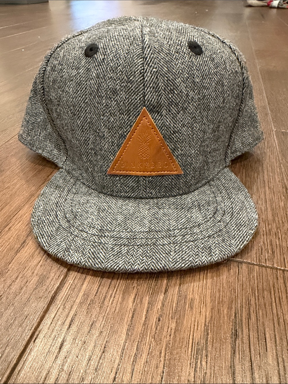 Binky Bro Gray Toddler Snapback Hats - C39-129